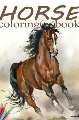 Cover of Horse Coloring Book