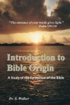 Book cover for Introduction to Bible Origin