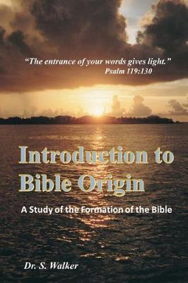 Cover of Introduction to Bible Origin