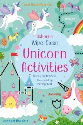 Cover of Wipe-Clean Unicorn Activities