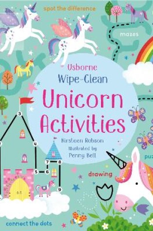 Cover of Wipe-Clean Unicorn Activities