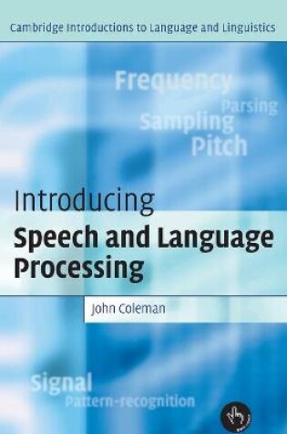Cover of Introducing Speech and Language Processing