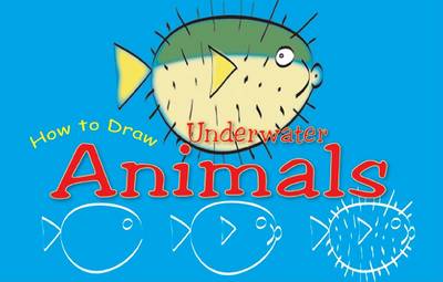 Book cover for How to Draw Underwater Animals