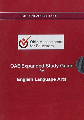 Book cover for OAE Expanded Study Guide -- Access Code Card -- for English Language Arts