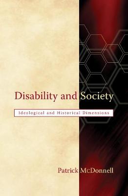 Book cover for Disability and Society