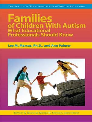 Book cover for Families of Children with Autism