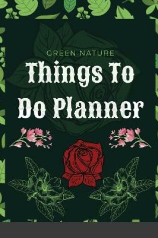Cover of Things To Do Planner