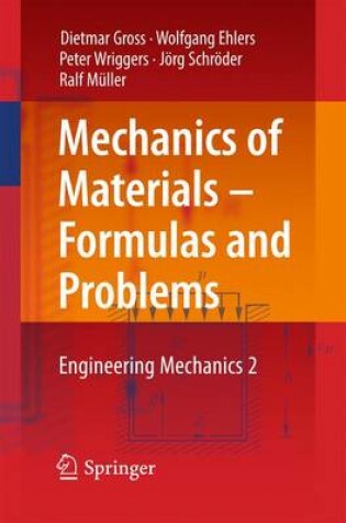 Cover of Mechanics of Materials - Formulas and Problems