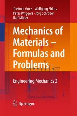 Book cover for Mechanics of Materials - Formulas and Problems