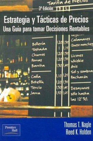 Cover of Estrategia y Tacticas de Precios