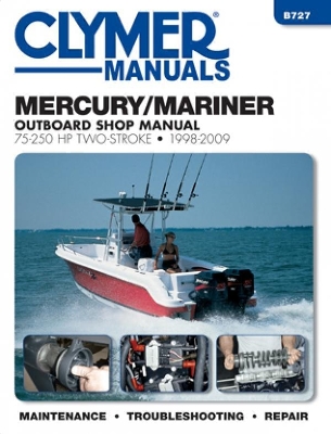 Cover of Clymer Mercury/Mariner 75-250 Hp 2-Stroke Outboard