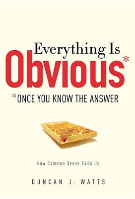Book cover for Everything Is Obvious
