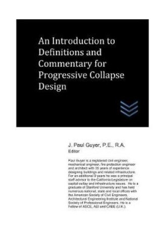 Cover of An Introduction to Definitions and Commentary for Progressive Collapse Design