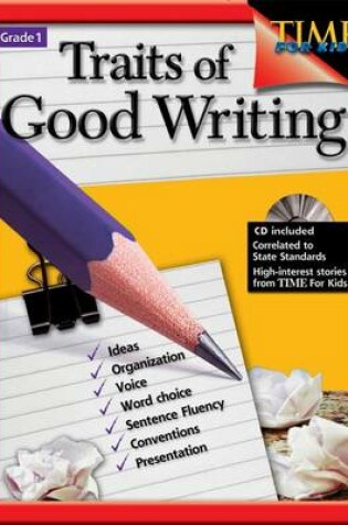 Cover of Traits of Good Writing, Grade 1