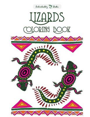 Book cover for Lizards Coloring Book
