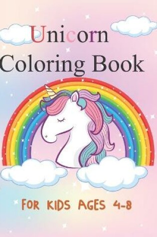 Cover of Unicorn Coloring Book