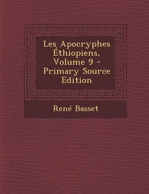 Book cover for Les Apocryphes Ethiopiens, Volume 9