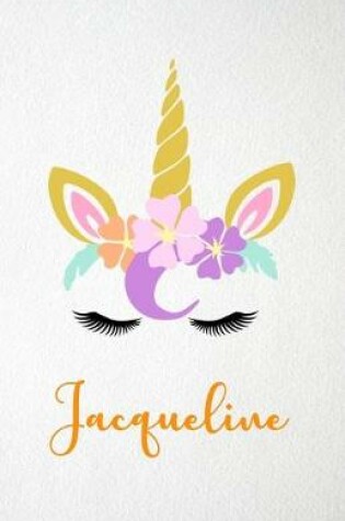 Cover of Jacqueline A5 Lined Notebook 110 Pages