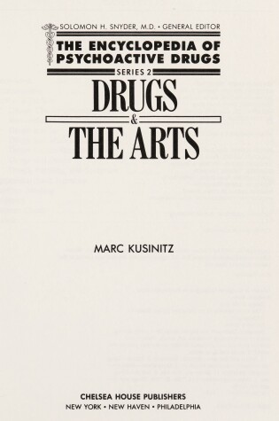 Cover of Drugs and the Arts