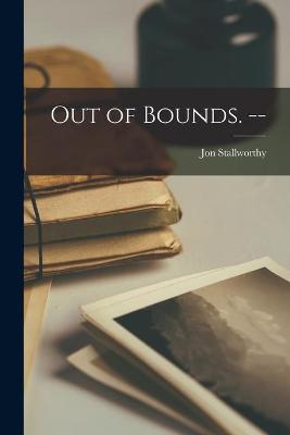 Book cover for Out of Bounds. --