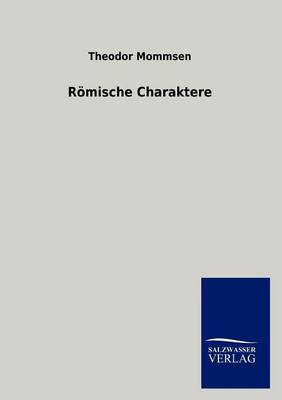Book cover for Roemische Charaktere