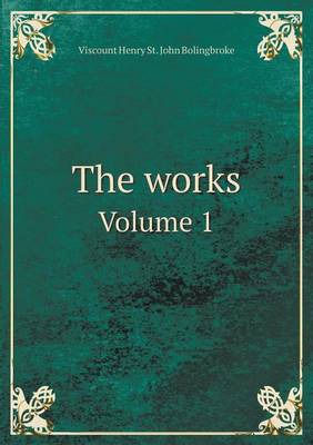 Book cover for The works Volume 1