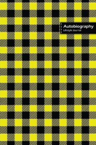 Cover of Autobiography Lifestyle Journal, Blank Write-in Notebook, Dotted Lines, Wide Ruled, Size (A5) 6 x 9 In (Yellow)