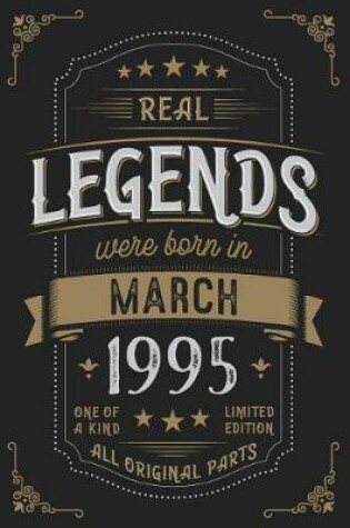 Cover of Real Legendes were born in March 1995