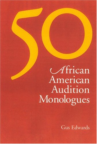 Book cover for 50 African American Audition Monologues