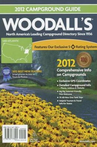 Cover of Woodall's Mid Atlantic Campground Guide, 2012