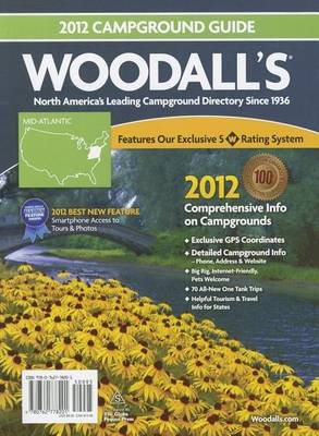 Book cover for Woodall's Mid Atlantic Campground Guide, 2012