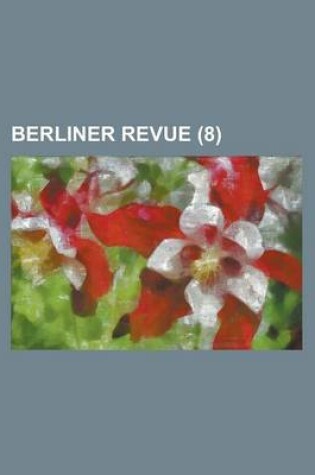 Cover of Berliner Revue (8)