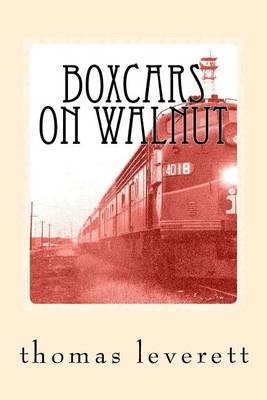 Book cover for boxcars on walnut