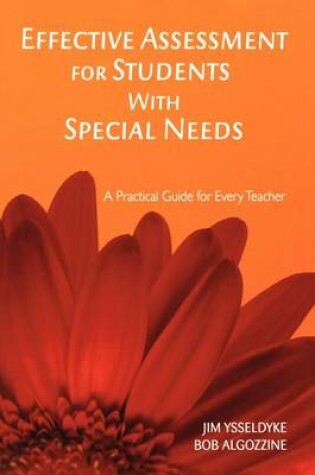 Cover of Effective Assessment for Students With Special Needs