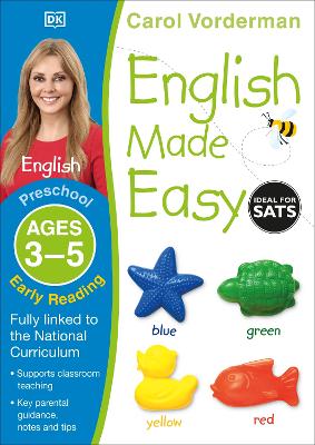 Book cover for English Made Easy: Early Reading, Ages 3-5 (Preschool)