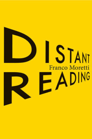 Cover of Distant Reading