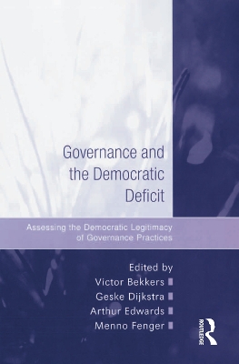 Book cover for Governance and the Democratic Deficit