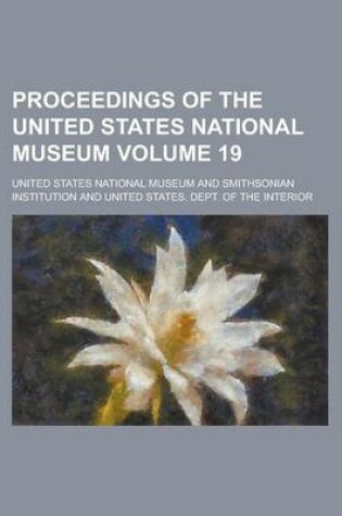 Cover of Proceedings of the United States National Museum (Volume 103 1956)