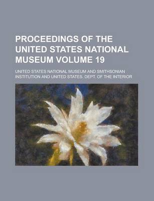 Book cover for Proceedings of the United States National Museum (Volume 103 1956)