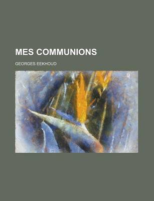 Book cover for Mes Communions