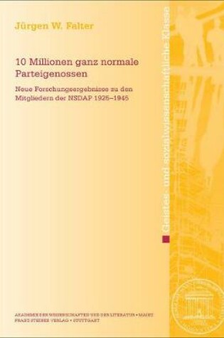 Cover of 10 Millionen Ganz Normale Parteigenossen