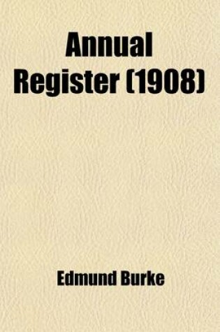 Cover of Annual Register