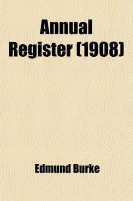 Book cover for Annual Register