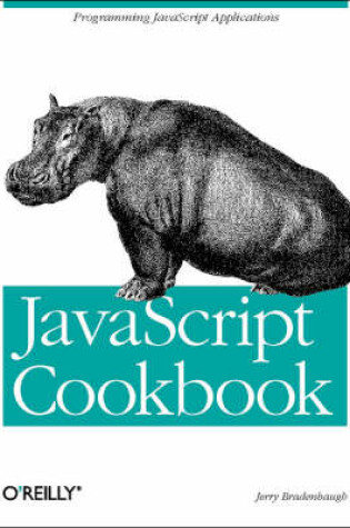 Cover of JavaScript Application Cookbook