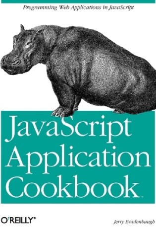 Cover of JavaScript Application Cookbook