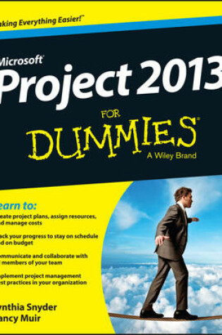 Cover of Project 2013 For Dummies