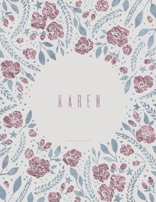 Book cover for Karen Composition Notebook