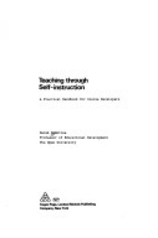 Cover of Teaching Through Self-instruction