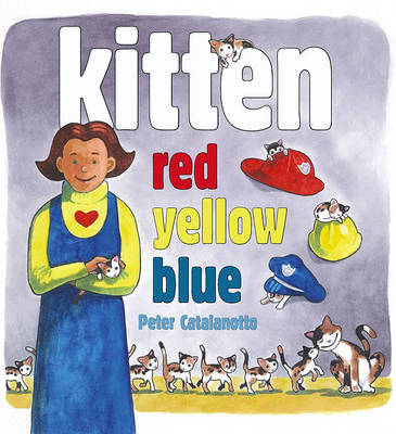 Book cover for Kitten Red, Yellow, Blue
