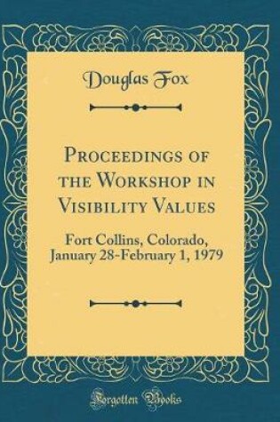 Cover of Proceedings of the Workshop in Visibility Values